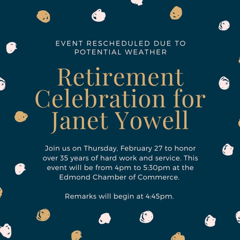 Retirement Reception Janet Yowell